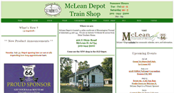 Desktop Screenshot of mcleandepot.com